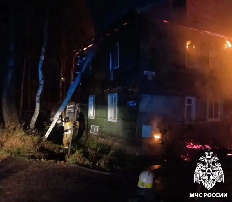 В Емве возбудили дело после гибели мужчины на пожаре