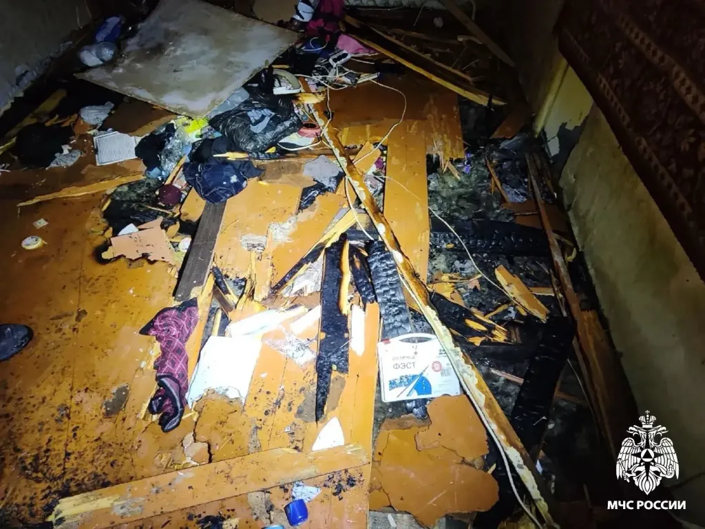 В Воркуте при пожаре в квартире эвакуировали трёх человек